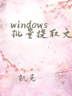windows批量提取文件名