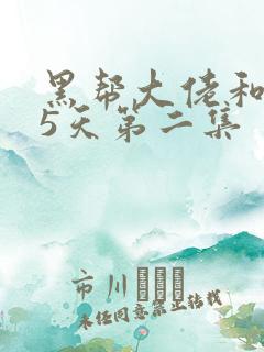 黑帮大佬和365天第二集
