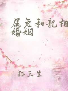 属兔和龙相配吗婚姻