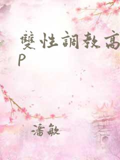 双性调教高hnp
