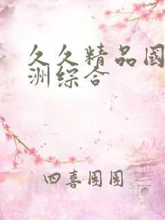 久久精品国产亚洲综合