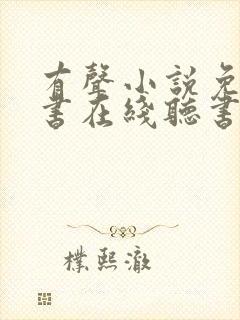 有声小说免费听书在线听书网