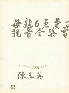 母亲6免费高清观看全集电视剧
