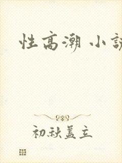 性高潮 小说