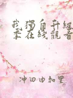 我独自升级第二季在线观看全集免费播放