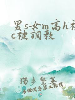 男s女m高h被c被调教