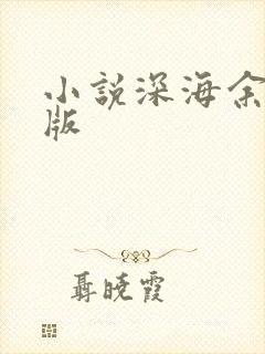 小说深海余烬正版