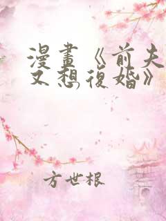 漫画《前夫又又又想复婚》