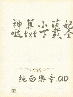 神算小萌妃超凶哒txt下载全本