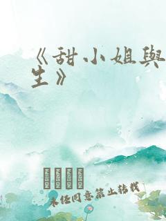 《甜小姐与冷先生》