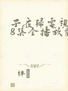 子夜归电视剧38集全播放观看方式