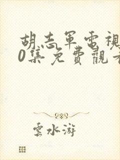 胡志军电视剧30集免费观看