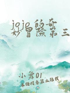 jojo 的奇妙冒险第三部