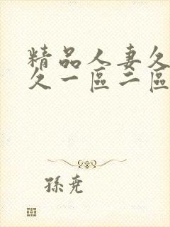精品人妻久久久久一区二区三区,