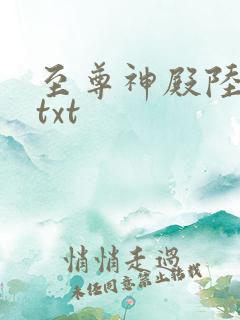 至尊神殿陆鸣 txt