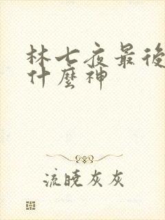 林七夜最后成了什么神