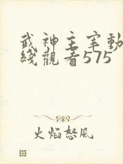 武神主宰动漫在线观看575