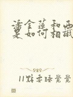 潘金莲和西门庆是如何相识的