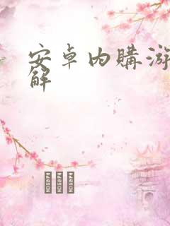 安卓内购游戏破解