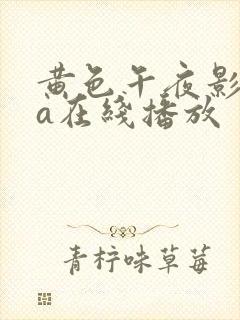 黄色午夜影院aa在线播放