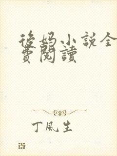后妈小说全文免费阅读