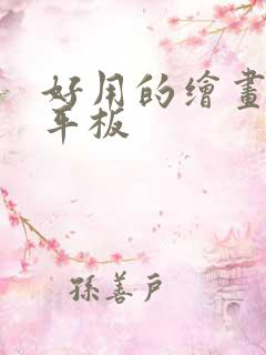好用的绘画软件平板