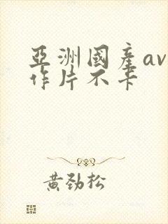 亚洲国产av动作片不卡