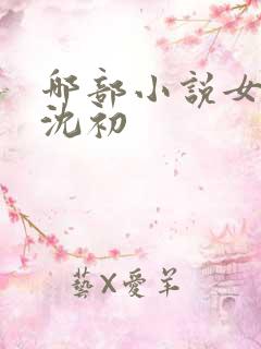 哪部小说女主叫沈初