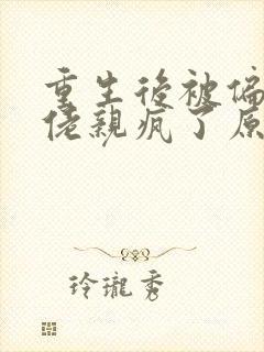 重生后被偏执大佬亲疯了原著