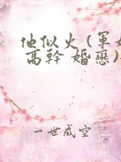 他似火 (军婚 高干 婚恋)全文免费阅读