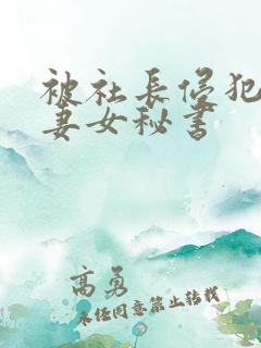 被社长侵犯的人妻女秘书