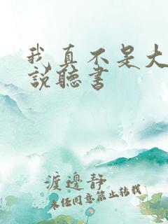 我真不是大佬小说听书