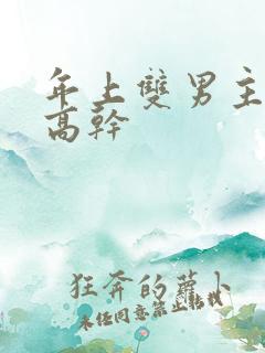 年上双男主骨科高干