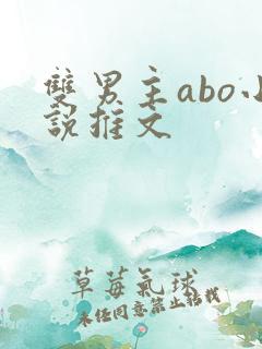 双男主abo小说推文