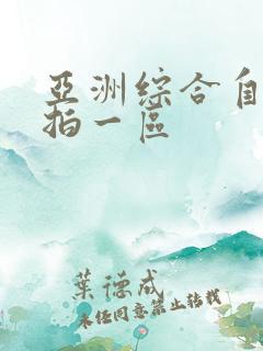 亚洲综合自拍偷拍一区