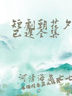 短剧朝花夕拾却已迟全集