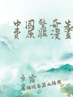 中国惊奇先生免费原版漫画