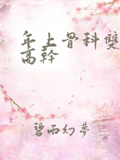 年上骨科双男主高干