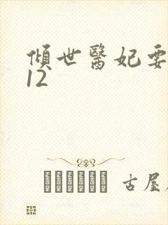 倾世医妃要休夫12