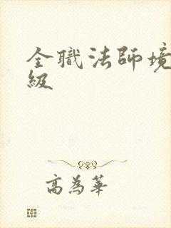 全职法师境界等级