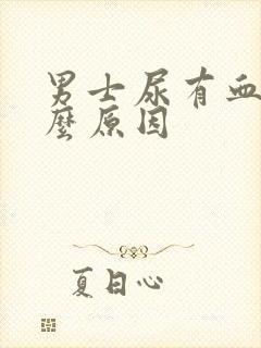 男士尿有血是什么原因