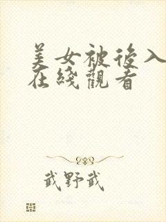 美女被后入视频在线观看