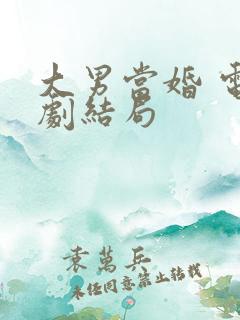 大男当婚 电视剧结局