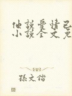 他说爱情已迟暮小说全文免费阅读