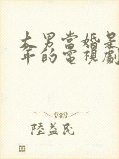 大男当婚是哪一年的电视剧