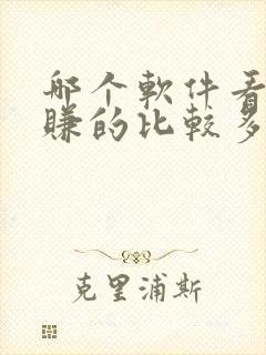 哪个软件看小说赚的比较多