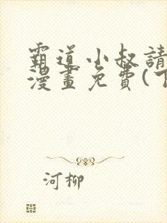 霸道小叔请轻撩漫画免费(下拉式)