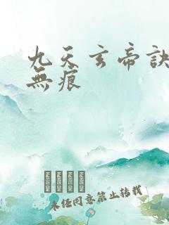 九天玄帝诀傲天无痕