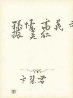 孙倩 高义 赵振 美红