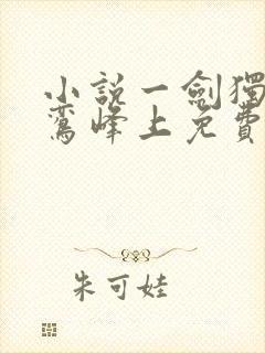 小说一剑独尊青鸾峰上免费
